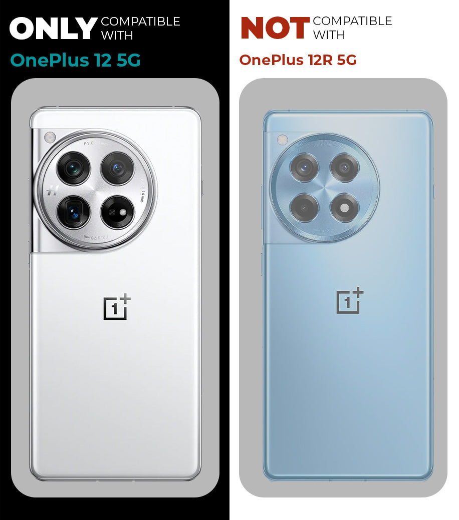 Frosted Case With 2-Cut Interlock For OnePlus 12 5G