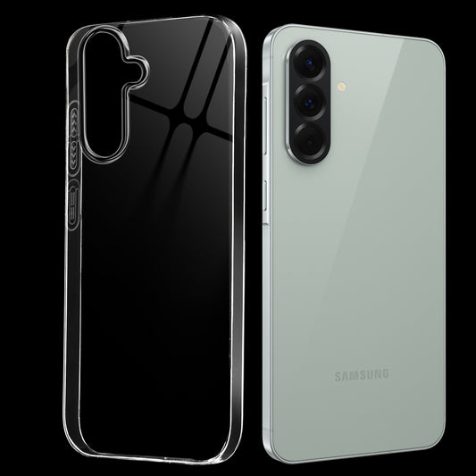 Crystal Shield Hard Case with Anti-Yellowing and Colorful Camera Guard for Samsung A56 5G