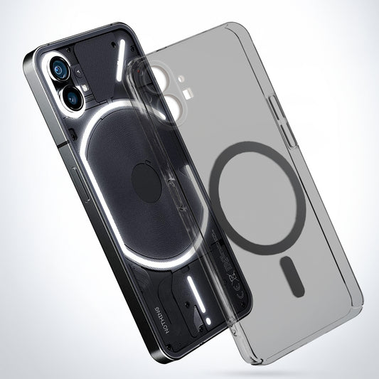 Colored Transparent Anti-Yellowing Wireless Charging Support Case For Nothing Phone 1