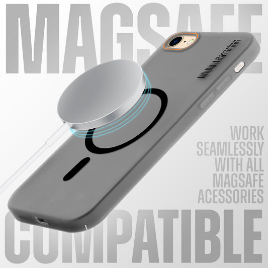 Colourful Frosted Matte Wireless Charging Support Back Cover Case for Apple iPhone 7 With Raised Camera Protection