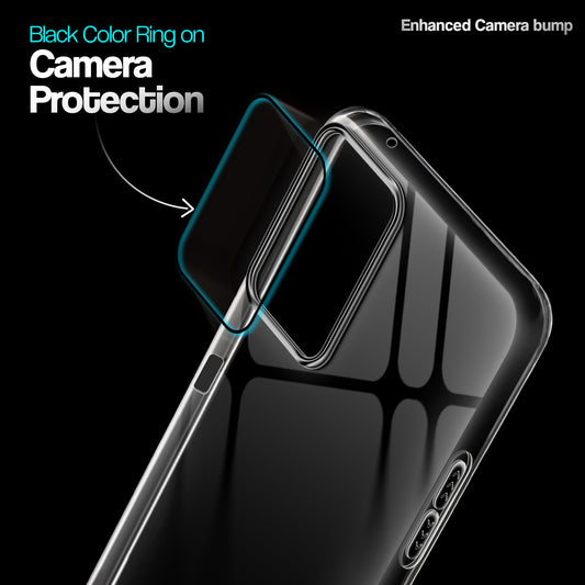 Crystal Clear Colorful Camera Ring Back Case for OnePlus Nord CE 2 Lite 5G