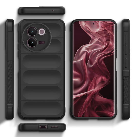 Liquid Silicone Comfort Grip Soft Touch Matte TPU Case for Vivo V30e 5G