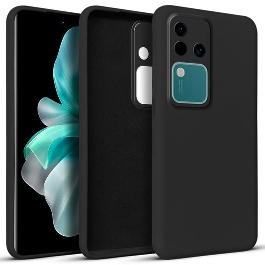 Premium Matte Silicone Back Cover for Vivo V30 5G