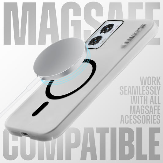 New Sleek Matte MagSafe Case For Motorola Edge 50 Fusion 5G