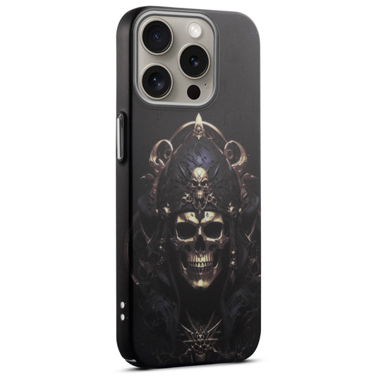 Nightfall Skull Cluster Design With Hard Back Case For Apple iPhone 15 Pro