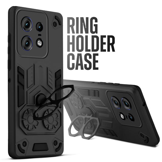 Heavy Duty Shockproof Case with Reinforced Corners for Motorola Moto Edge 50 Pro 5G , Soft Cushioning & Camera Protection