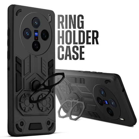 Heavy Duty Shockproof Case with Reinforced Corners for Vivo X200 5G, Soft Cushioning & Camera Protection