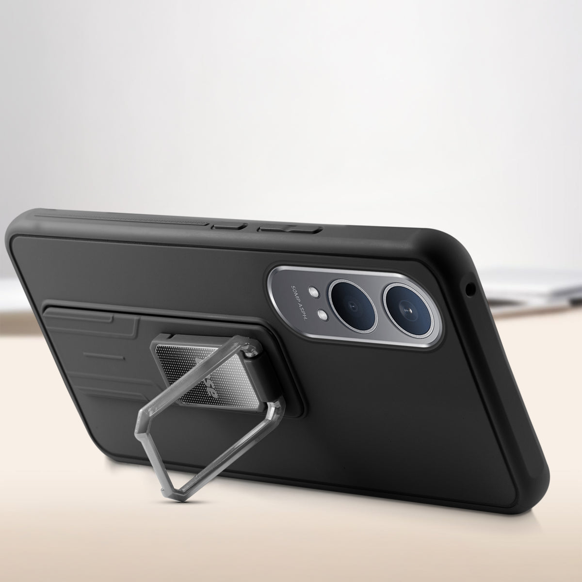 Silicone Case with Kickstand For OnePlus Nord CE 4 Lite 5G