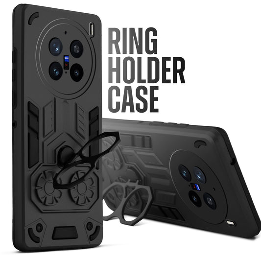Heavy Duty Shockproof Case with Reinforced Corners for Vivo X200 Pro 5G , Soft Cushioning & Camera Protection