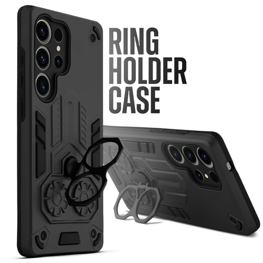 Heavy Duty Shockproof Case with Reinforced Corners for Samsung S23 Ultra 5G , Soft Cushioning & Camera Protection