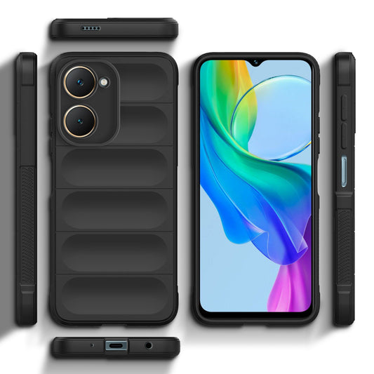 Soft Silicone Comfort Grip Back Cover Case For Vivo Y18e