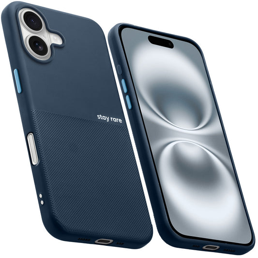 Premium Silicone Textured Case With Camera Protection & Inner Microfiber Lining Back Cover For Apple iPhone 16