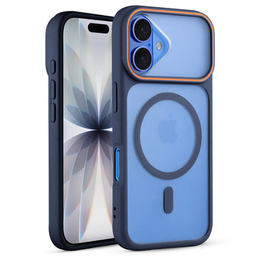 Premium MagSafe Case for Apple iPhone 17 with Frosted Back, Soft Silicone Edges & Raised Camera Protection