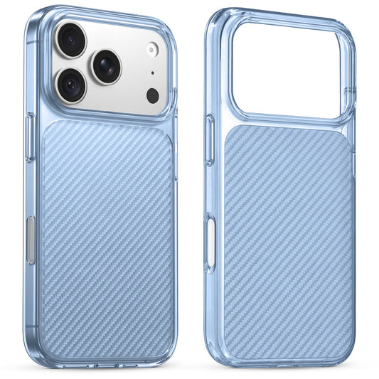 Premium Anti-Yellow Carbon Fiber Case for Apple iPhone 18 Pro Max with Rigid Build & Raised Camera Protection