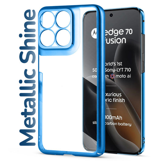 Shiny Edge Cuts Case for Motorola Moto Edge 70 Fusion 5G