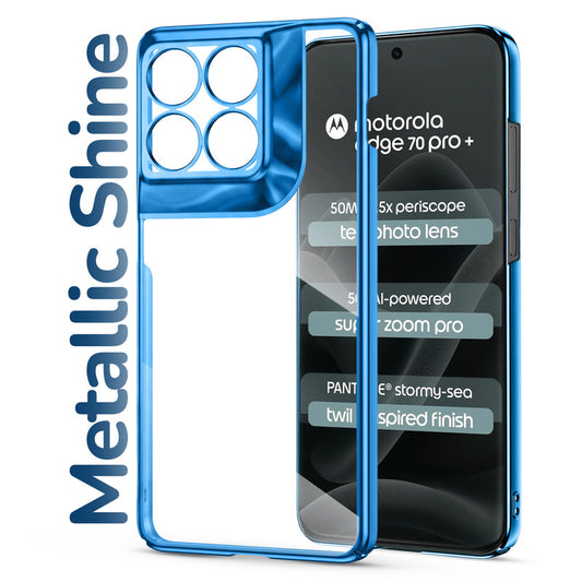 Shiny Edge Cuts Case for Motorola Moto Edge 70 Pro Plus 5G
