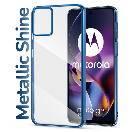 Shiny Edge Hard Case For Motorola Moto G54 5G