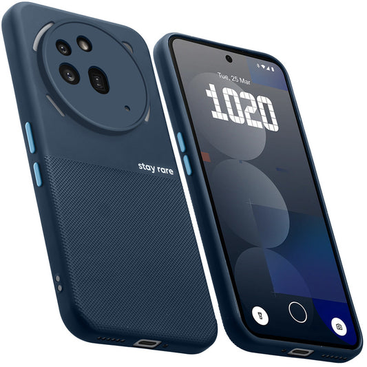 Premium Silicone Textured Case With Camera Protection & Inner Microfiber Lining Back Cover For Nothing Phone 3a Pro 5G