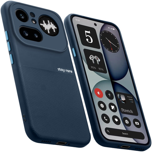 Premium Silicone Textured Case With Camera Protection & Inner Microfiber Lining Back Cover For Nothing Phone 4A Pro 5G
