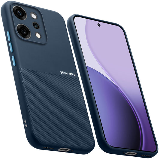 Premium Silicone Textured Case With Camera Protection & Inner Microfiber Lining Back Cover For OPPO Reno 14 Pro 5G