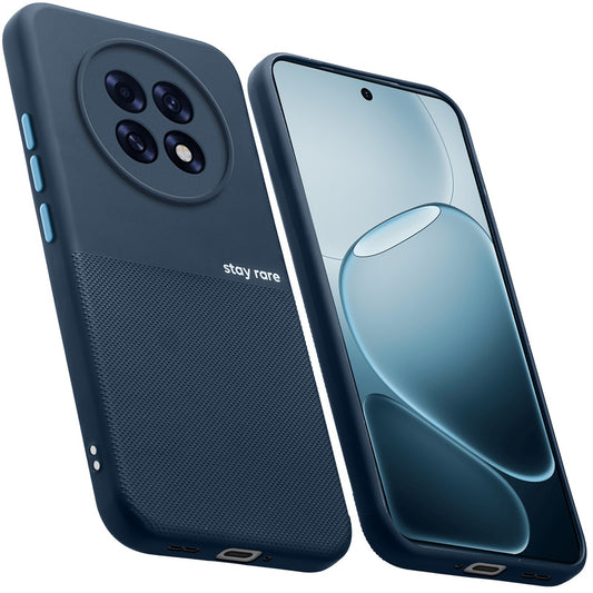 Premium Silicone Textured Case With Camera Protection & Inner Microfiber Lining Back Cover For OPPO F31 Pro Plus 5G