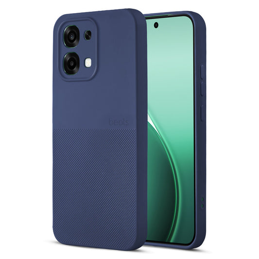 Durable Silicone Matte Back Cover with Textured Grip & Raised Camera Edges for Oppo F33 5G