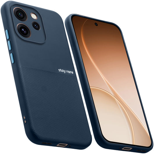 Premium Silicone Textured Case With Camera Protection & Inner Microfiber Lining Back Cover For Oppo Reno 15 Pro 5G