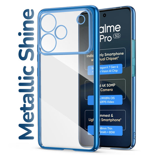 Shiny Edge Cuts Case for Realme P4 Pro 5G