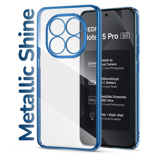 Shiny Edge Hard Case For Redmi Note 15 Pro 5G