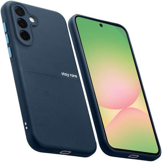 Premium Silicone Textured Case With Camera Protection & Inner Microfiber Lining Back Cover For Samsung A56 5G