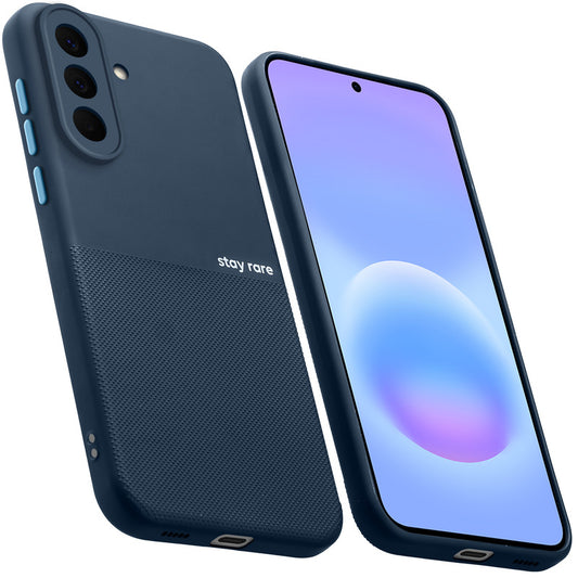 Premium Silicone Textured Case With Camera Protection & Inner Microfiber Lining Back Cover For Samsung A57 5G