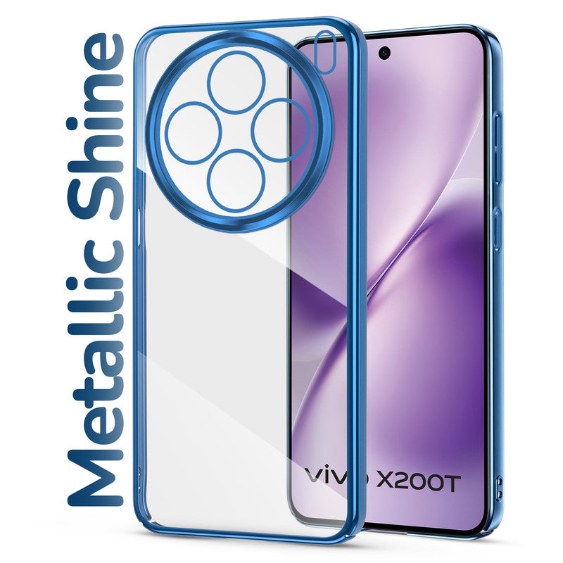 Shiny Edge Hard Case For Vivo X200T 5G