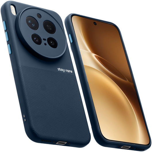 Premium Silicone Textured Case With Camera Protection & Inner Microfiber Lining Back Cover For Vivo X300 Pro 5G
