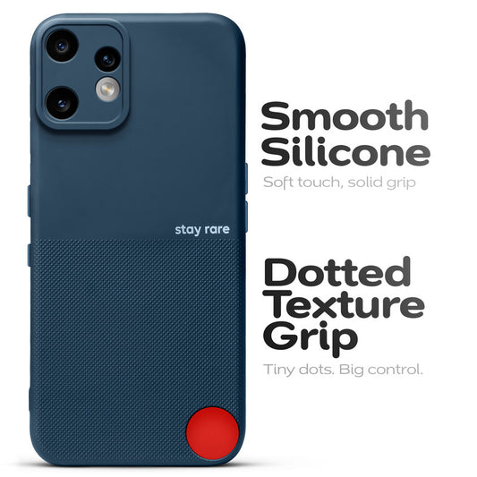 Matte Grip Silicone Case With Camera Protection & Microfiber Lining For CMF Nothing Phone 2 Pro