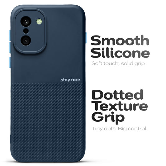 Premium Silicone Textured Case With Camera Protection & Inner Microfiber Lining Back Cover For OnePlus 15R 5G