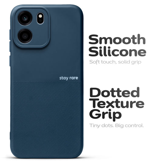 Matte Grip Silicone Case With Camera Protection & Microfiber Lining For OnePlus Nord CE 6 5G