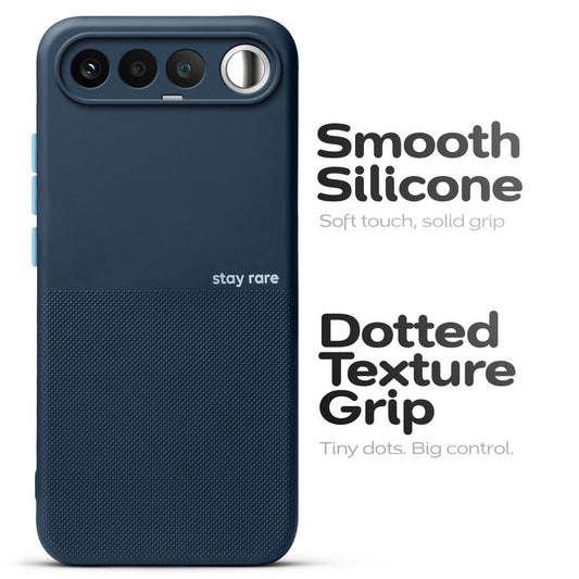 Premium Silicone Textured Case With Camera Protection & Inner Microfiber Lining Back Cover For Realme 16 5G