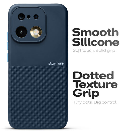 Premium Silicone Textured Case With Camera Protection & Inner Microfiber Lining Back Cover For Realme 16 Pro 5G