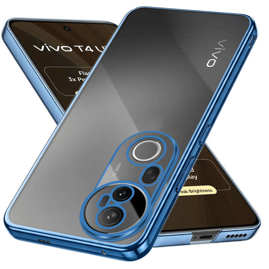Shiny Edge Hard Case For Vivo T4 Ultra 5G