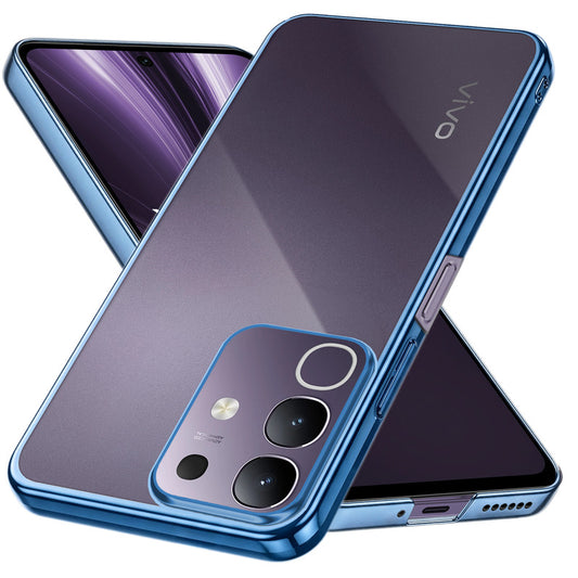 Shiny Edge Hard Case For Vivo T4X 5G