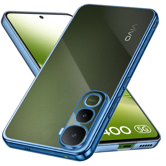 Shiny Edge Cuts Case for Vivo Y400 5G