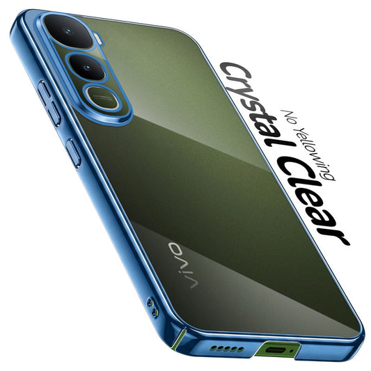Shiny Edge Cuts Case for Vivo Y400 5G