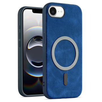 Rugged Vintage Look Back Case For Apple iPhone 16e With Magnetic Charging Compatible with MagSafe