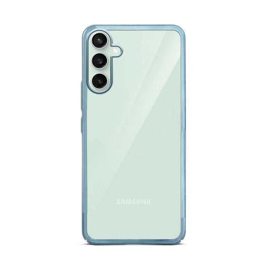 Crystal Clear Premium Shiny colorful Edges Hard Back Case For Samsung F55 5G