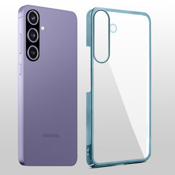 Crystal Clear Premium Case with Shiny Colorful Edges and Precise Cutouts for Samsung A36 5G