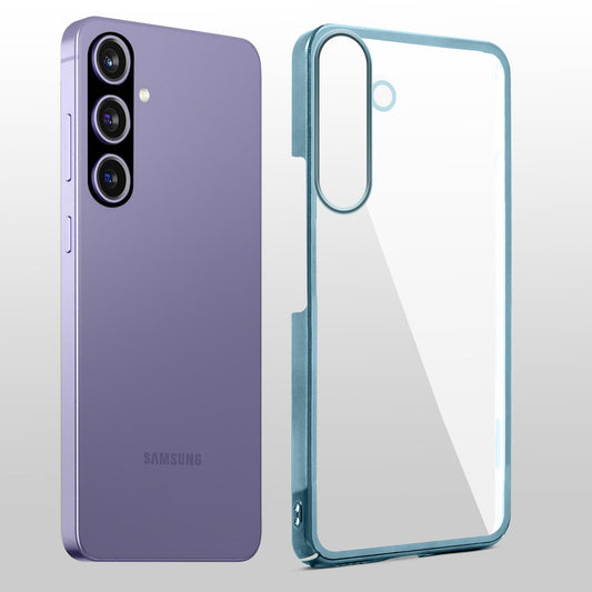 Crystal Clear Premium Case with Shiny Colorful Edges and Precise Cutouts for Samsung A36 5G