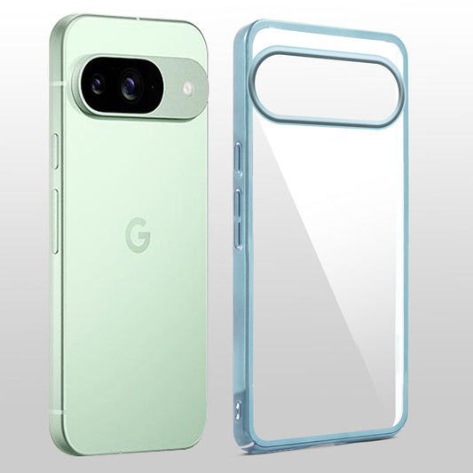 Crystal Clear Premium Shiny Edges Hard Back Case For Google Pixel 9 5G