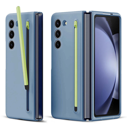 Handy Cover for Samsung Z Fold 5 with Integrated Pen Holder and Screen Friendly Stylus Pen
