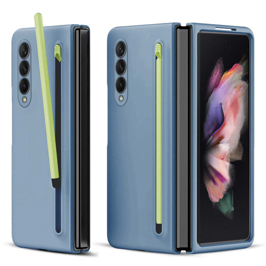 Handy Cover for Samsung Z Fold 3 with Integrated Pen Holder and Screen Friendly Stylus Pen