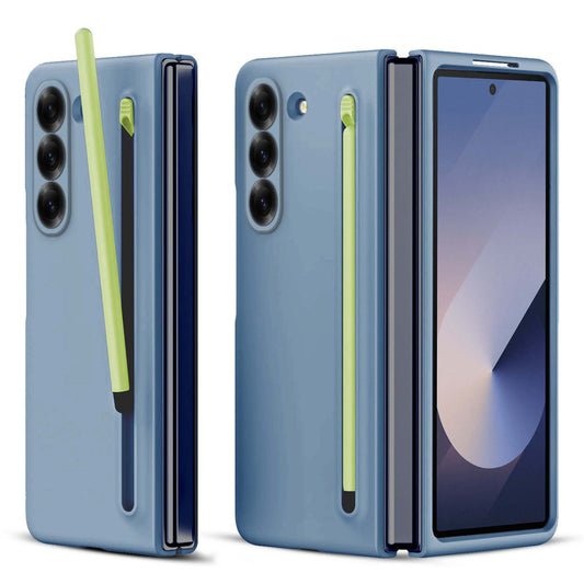 Handy Cover for Samsung Z Fold 6 with Integrated Pen Holder and Screen Friendly Stylus Pen
